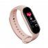 M6 Smart Watch Bracelet Blood Pressure Sleep Health Monitoring Pedometer Color Screen Sport Bracelet black