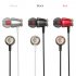 M6 Sport Headsets Wired In Ear Phones Headphone  Noise Cancelling Head Phones With Mic  Music Earphones For Mobile Phone Computer Pc silver