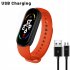 M7 Men Smart Watch Heart Rate Blood Pressure Monitor Waterproof Fitness Sports Bracelet Compatible for Android IOS Black