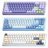 M71 Gaming Keyboard  Wireless Mechanical Keyboard  Aluminum Alloy Shell Wireless 2 4G Mechanical Keyboard Gaming  Hot Swappable RGB Backlight Wired Keyboard sea