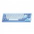 M71 Gaming Keyboard  Wireless Mechanical Keyboard  Aluminum Alloy Shell Wireless 2 4G Mechanical Keyboard Gaming  Hot Swappable RGB Backlight Wired Keyboard sea