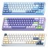 M71 Gaming Keyboard  Wireless Mechanical Keyboard  Aluminum Alloy Shell Wireless 2 4G Mechanical Keyboard Gaming  Hot Swappable RGB Backlight Wired Keyboard sea