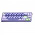 M71 Gaming Keyboard  Wireless Mechanical Keyboard  Aluminum Alloy Shell Wireless 2 4G Mechanical Keyboard Gaming  Hot Swappable RGB Backlight Wired Keyboard sea