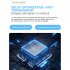 M71 Gaming Keyboard  Wireless Mechanical Keyboard  Aluminum Alloy Shell Wireless 2 4G Mechanical Keyboard Gaming  Hot Swappable RGB Backlight Wired Keyboard sea
