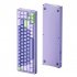 M71 Gaming Keyboard  Wireless Mechanical Keyboard  Aluminum Alloy Shell Wireless 2 4G Mechanical Keyboard Gaming  Hot Swappable RGB Backlight Wired Keyboard sea