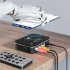 M8 Audio Adapter 3 5mm Aux Rca Wireless Receiver Transmitter U Disk Player RC Transmitter Receiver Black