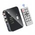 M8 Audio Adapter 3 5mm Aux Rca Wireless Receiver Transmitter U Disk Player RC Transmitter Receiver Black
