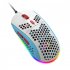 M8 Ergonomic Gaming Mouse Adjustable 800 6400dpi Rgb Lighting Wire controlled Mouse For Computer Notebook Dim Light Edition