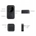 M8 Smart Visual Doorbell Two way Intercom Infrared Night Vision Remote Monitoring Security System Wifi Video Door Bell black
