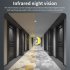 M8 Smart Visual Doorbell Two way Intercom Infrared Night Vision Remote Monitoring Security System Wifi Video Door Bell black