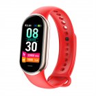 M8 Smart Watch Non-invasive Blood Sugar Test Sports Watch Waterproof Fitness Watch With Blood Pressure Heart Rate Tracking red