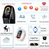 M8 Smart Watch Non invasive Blood Sugar Test Sports Watch Waterproof Fitness Watch With Blood Pressure Heart Rate Tracking blue