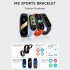 M8 Smart Watch Sleep Heart Rate Blood Pressure Blood Oxygen Monitor IP67 Waterproof Fitness Pedometer Watch For Smart Phones Tablet black