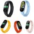 M8 Smart Watch Sleep Heart Rate Blood Pressure Blood Oxygen Monitor IP67 Waterproof Fitness Pedometer Watch For Smart Phones Tablet black