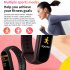 M8 Smart Watch Sleep Heart Rate Blood Pressure Blood Oxygen Monitor IP67 Waterproof Fitness Pedometer Watch For Smart Phones Tablet black