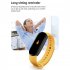 M8 Smart Watch Sleep Heart Rate Blood Pressure Blood Oxygen Monitor IP67 Waterproof Fitness Pedometer Watch For Smart Phones Tablet black