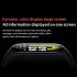 M8 Smart Watch Sleep Heart Rate Blood Pressure Blood Oxygen Monitor IP67 Waterproof Fitness Pedometer Watch For Smart Phones Tablet black