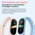 M8 Smart Watch Sleep Heart Rate Blood Pressure Blood Oxygen Monitor IP67 Waterproof Fitness Pedometer Watch For Smart Phones Tablet black