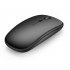 M80 2 4G Wireless Rechargeable Charging Mouse Ultra Thin Silent Office Notebook Opto electronic Mouse black