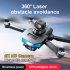 M8pro RC Drone Obstacle Avoidance Brushless Gps 5g Fpv with 6k HD Camera Optical Flow Positioning Quadcopter 3 Batteries
