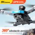 M8pro RC Drone Obstacle Avoidance Brushless Gps 5g Fpv with 6k HD Camera Optical Flow Positioning Quadcopter 3 Batteries