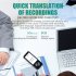 M9 Language Translator Device High Accuracy Real Time Voice Translator With 107 Languages Online 12 Offline Translation For Learning Travel Business Communicati
