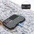 M9 Smart Wireless Mini Keyboard Bluetooth compatible 2 4g Dual Mode Touchpad Colorful Backlight Keyboard black English Russian