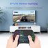 M9 Smart Wireless Mini Keyboard Bluetooth compatible 2 4g Dual Mode Touchpad Colorful Backlight Keyboard black English Russian