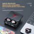 M90 TWS Wireless Headphones Bluetooth 5 3 Touch Control Hi fi Stereo Noise Canceling Gaming Music Earphone black