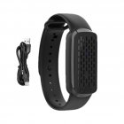 M92 Ultrasonic Mosquito Repellent Bracelet Portable Mosquito Repellent Electronic Watch Anti Bite Electronic Wristband For All Outdoor Activities black
