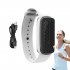 M92 Ultrasonic Mosquito Repellent Bracelet Portable Mosquito Repellent Electronic Watch Anti Bite Electronic Wristband For All Outdoor Activities White
