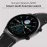 M99 Smart Watch Bluetooth Calls Fitness Bracelet Multi sport Modes Heart Rate Sleep Monitoring Smartwatch Black leather