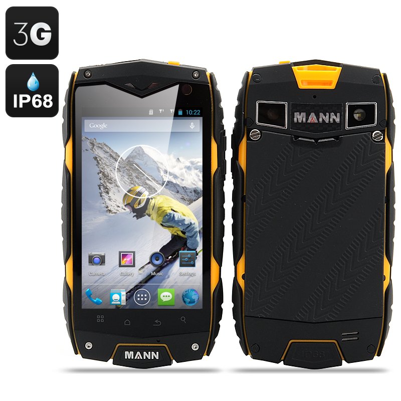 MANN ZUG 3 Android 4.3 Smartphone (Yellow)