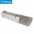 MC002S professional FET condenser microphone used for recording  broadcasting and other stage application Silver