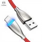 MCDODO Excellence Series Lightning Cable 1 8M Red for iPad iPhone 