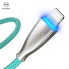 MCDODO Excellence Series Lightning Cable 1 2M Green for iPad iPhone 