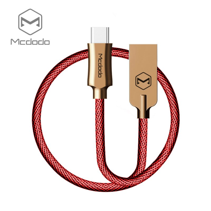 MCDODO Knight Series 1M Type-C Cable Red