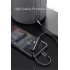 MCDODO Lightning to Dual Lightning Cable 0 1m Silver