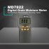 MD7822 Digital Grain Moisture Meter Temperature Thermometer Humidity Tester No Power  MD7822