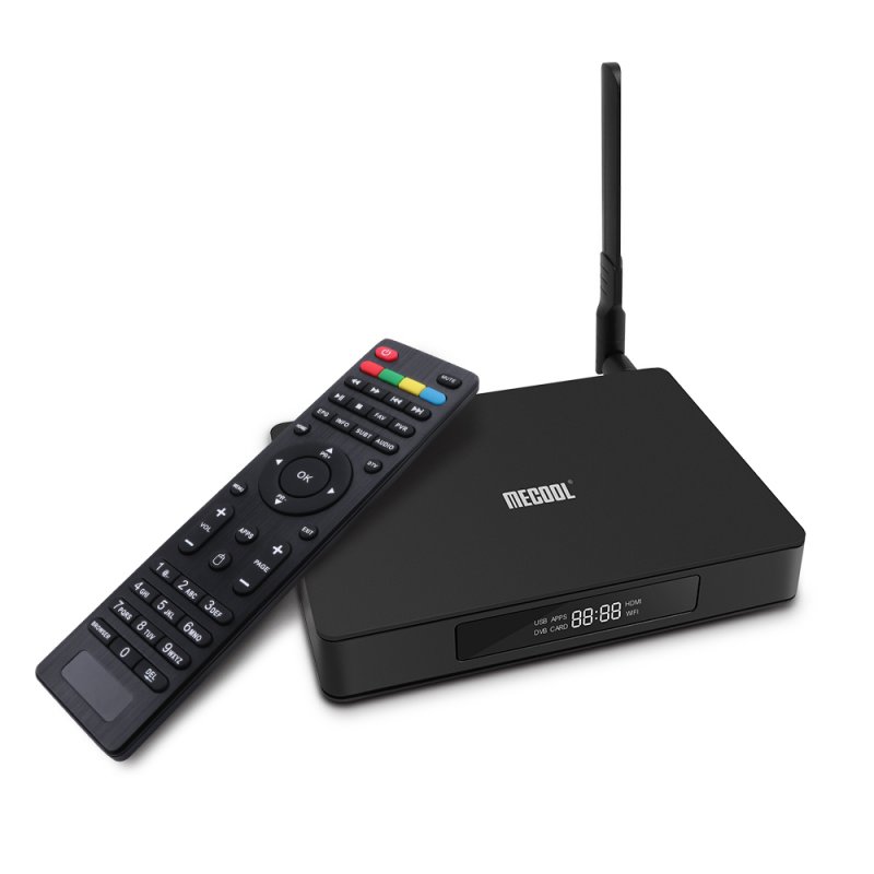 MECOOL K6 DVB S2-T2-C TV Box US Plug