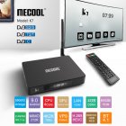 MECOOL K7 DVB T2 S2 C Android 9 0 TV Box Amlogic S905X2 Quad Core 4K 2 4G 5G WIFI 1000Mbps Set black British regulations