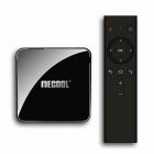 MECOOL KM3 ATV Android 9 0 TV Box 4GB 64GB Amlogic S905X2 4K 2 4G 5G Dual Wifi BT4 0 Set Top Box Black UK Plug