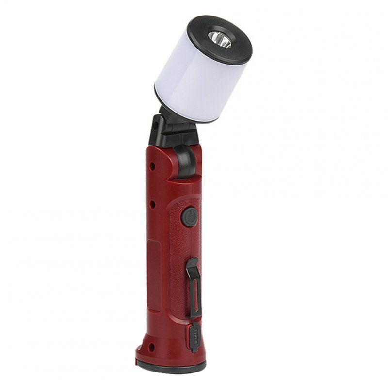 10w Multifunctional LED Work Light Lantern 350lm High Brightness 360 Degree Rotation Mini Flashlight For Fishing BBQ Hiking 