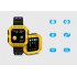 MFOX AWATCH IP68 Smart watch with Android 4 3 OS  Bluetooth 4 0  heart monitor watch  sports and fitness tracking  and 1 6 inch capacitive screen