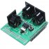 MIDI Shield Musical Breakout Board Instrument Digital Interface Adapter Plate green