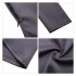 MISSKY Women Casual Scoop Neck Long Sleeve Slim Solid Color Ruched Swing Dress