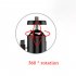 MJ26 Led Ring Selfie Light With Tripod Phone Holder Desktop Camera Circle Light With Multi Color Modes For Photography Makeup Live Stream 13 inches 33CM