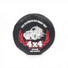 MJRC 1 10 Analog Climbing Car for TRAXXAS TRX 4 SCX10 90046 RR10 RC4WD AXIAL 90 120MM Tire Racing 1 9 2 2 Inch Spare Tire Cover Black red