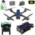MJX B4W RC Drone GPS Drones with 5G WiFi 4K HD Camera Anti Shake SD card GPS Optical Flow Follow Brushless Quadcopter VS X12 F11 Color box