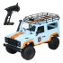 MN 99 2 4G 1 12 4WD RTR Crawler RC Car For Land Rover 70 Anniversary Edition Vehicle Model white Double battery